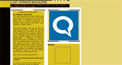 Desktop Screenshot of lostopinion.tripod.com