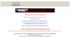 Desktop Screenshot of democraticundergroun.tripod.com