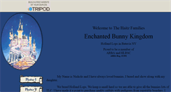 Desktop Screenshot of enchantedbunny.tripod.com