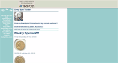 Desktop Screenshot of greysuntrader.tripod.com