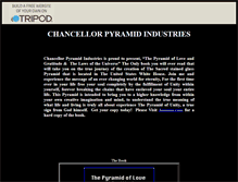 Tablet Screenshot of chancellorpyramid.tripod.com