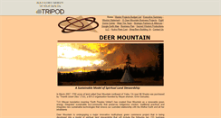 Desktop Screenshot of deer-mountain.tripod.com