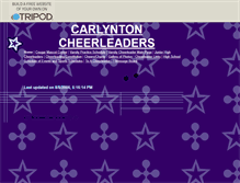 Tablet Screenshot of chscheerleaders.tripod.com