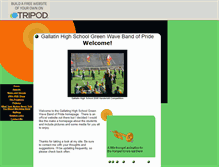 Tablet Screenshot of ghddrummajor05.tripod.com