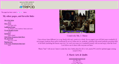Desktop Screenshot of jmarieartist.tripod.com
