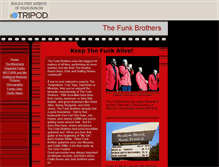 Tablet Screenshot of funkbrothers1.tripod.com
