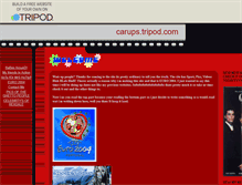Tablet Screenshot of carups.tripod.com