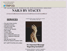 Tablet Screenshot of nailsbystacey.tripod.com