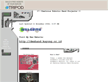 Tablet Screenshot of dexhand.tripod.com