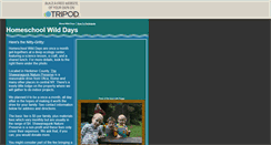 Desktop Screenshot of homeschoolwilddays.tripod.com