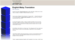 Desktop Screenshot of english-malay-translation.tripod.com