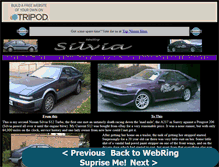 Tablet Screenshot of nissan-silvia-s12.tripod.com