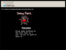 Tablet Screenshot of donkeypunchuog.tripod.com