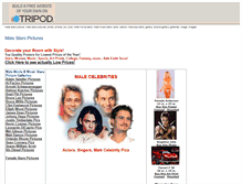 Tablet Screenshot of malestarspictures.tripod.com