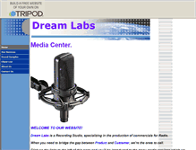 Tablet Screenshot of dream-labs.tripod.com