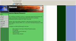 Desktop Screenshot of opinionresearch.tripod.com