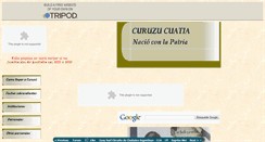 Desktop Screenshot of curuzu.cl.tripod.com