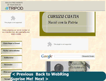 Tablet Screenshot of curuzu.cl.tripod.com