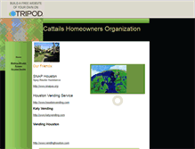Tablet Screenshot of cattailstownhomes.tripod.com