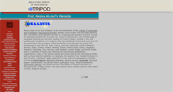 Desktop Screenshot of profaljarf.tripod.com