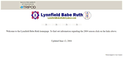Desktop Screenshot of lynnfieldbaberuth.tripod.com