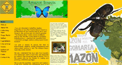 Desktop Screenshot of amazoninsects.tripod.com