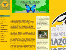 Tablet Screenshot of amazoninsects.tripod.com