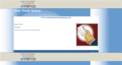Desktop Screenshot of holytrinityquincy.tripod.com