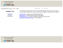 Tablet Screenshot of jennifertan.tripod.com