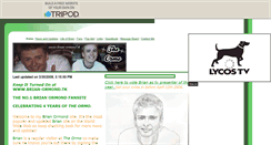 Desktop Screenshot of brianormond.tripod.com