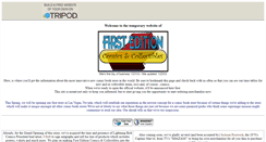 Desktop Screenshot of firsteditioncomics.tripod.com