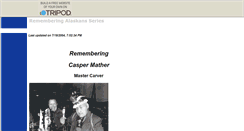 Desktop Screenshot of caspermather.tripod.com