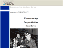 Tablet Screenshot of caspermather.tripod.com