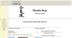 Desktop Screenshot of mushin-dojo.tripod.com