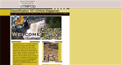 Desktop Screenshot of desertification101.tripod.com