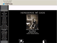 Tablet Screenshot of herederosdelcaos12.tripod.com