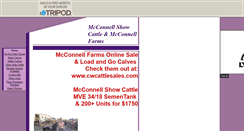 Desktop Screenshot of mcconnellshowcattle.tripod.com