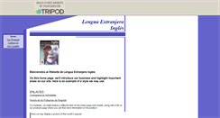 Desktop Screenshot of lenguaextingles.tripod.com