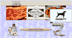 Desktop Screenshot of pamsprimopizza.tripod.com