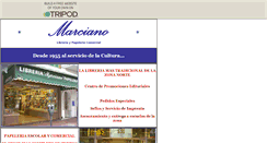 Desktop Screenshot of libreriamarciano.tripod.com