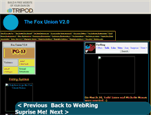 Tablet Screenshot of goldenfox11.tripod.com