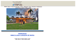 Desktop Screenshot of inmaculadocorazon.tripod.com
