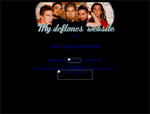 Tablet Screenshot of deftones500.tripod.com