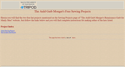 Desktop Screenshot of garbmonger.tripod.com
