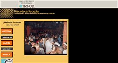 Desktop Screenshot of discotecascorpia.pe.tripod.com