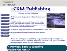 Tablet Screenshot of ckmpublishing.tripod.com