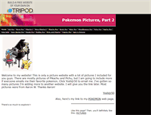 Tablet Screenshot of pikachumo.tripod.com