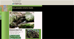 Desktop Screenshot of delawarestatepark.tripod.com
