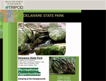 Tablet Screenshot of delawarestatepark.tripod.com