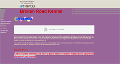 Desktop Screenshot of brokenrdkennels.tripod.com